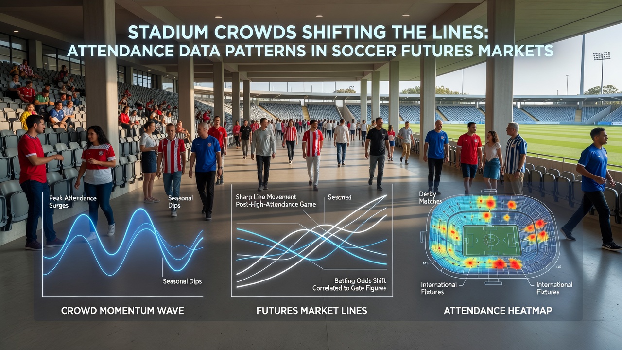 Grafik zu regionalen Besuchsdatenmustern und Linienanpassungen in europäischen Fußball-Ligen